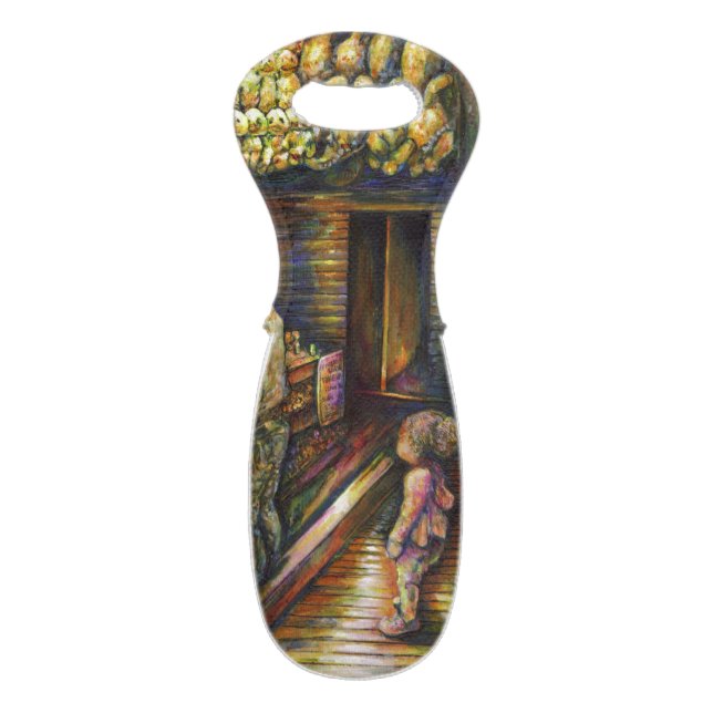 North of the Circus Wine Bag (Front Flat)