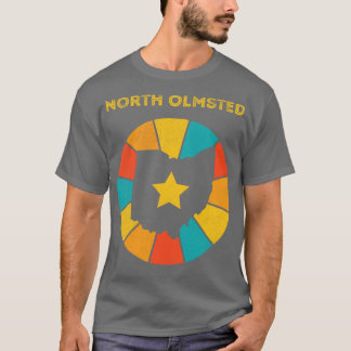 North Olmsted Ohio Vintage Distressed Souvenir 1 T-Shirt