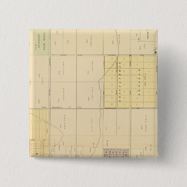 North Omaha, Nebraska Button (Front)