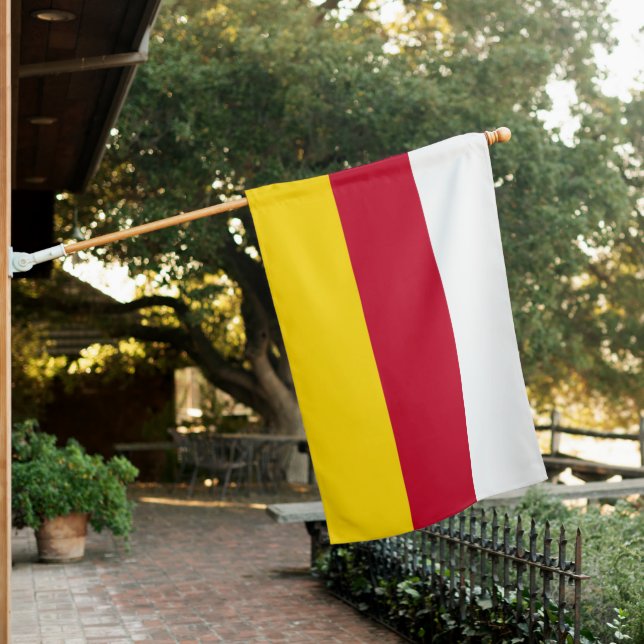 North Ossetia Flag (In SItu)