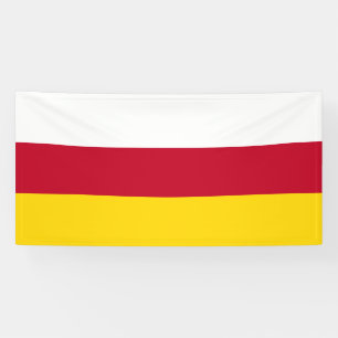 North Ossetia Flag Banner