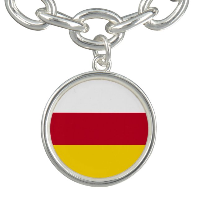 North Ossetia Flag Bracelet (Design)