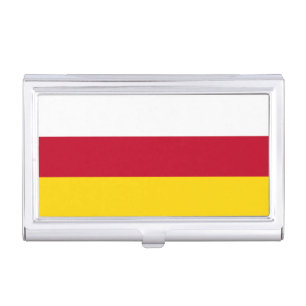 North Ossetia Flag Business Card Case