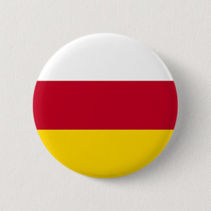 North Ossetia Flag Button
