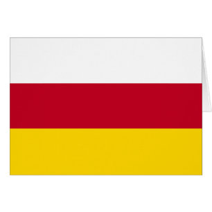 North Ossetia Flag Cards