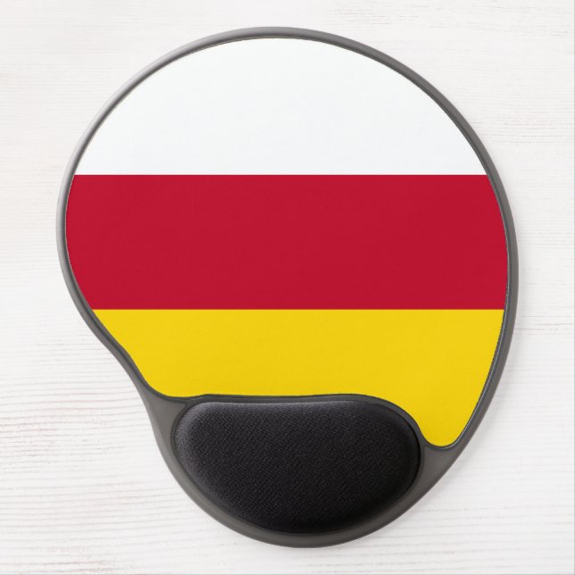 North Ossetia Flag Gel Mouse Pad (Front)
