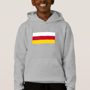 North Ossetia Flag Hoodie