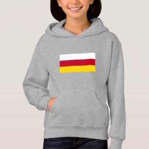 North Ossetia Flag Hoodie