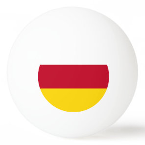North Ossetia Flag Ping Pong Ball