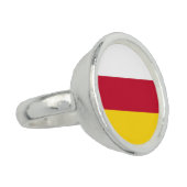 North Ossetia Flag Ring (Side)
