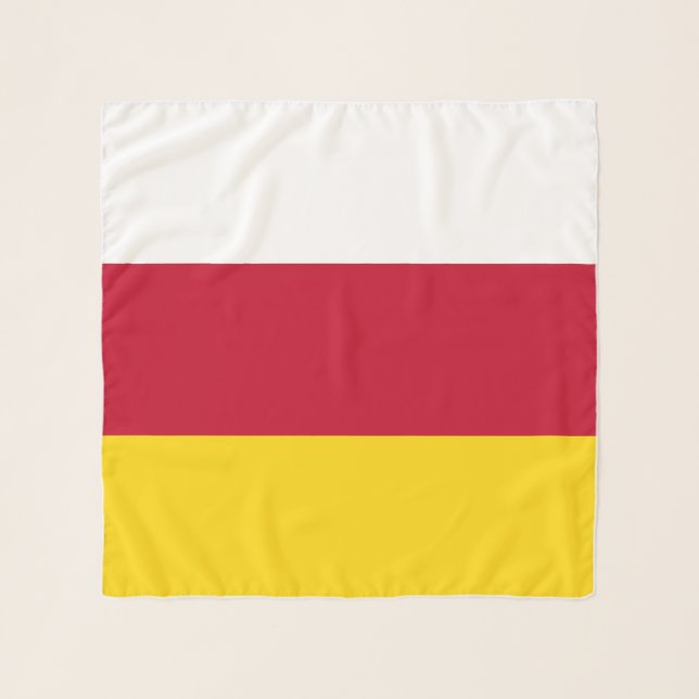 North Ossetia Flag Scarf (Front)