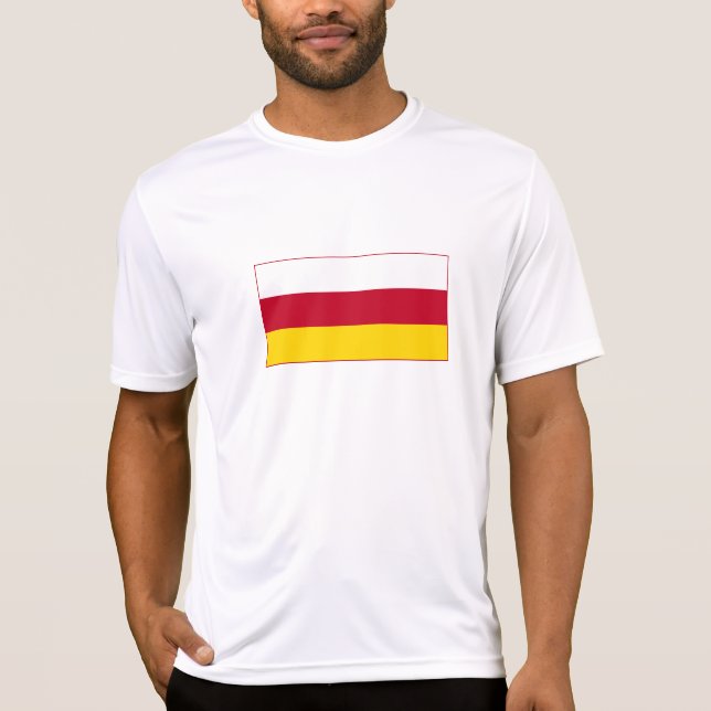 North Ossetia Flag T-Shirt (Front)