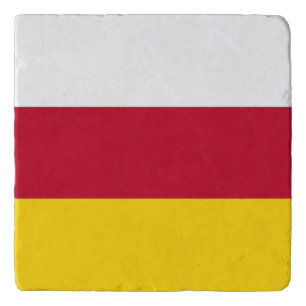 North Ossetia Flag Trivet