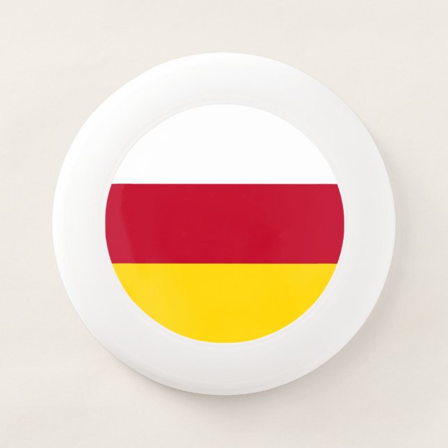 North Ossetia Flag Wham-O Frisbee (Front)