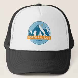 North Palisade California Stars Moon Trucker Hat