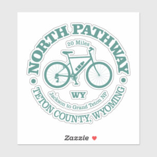 North Pathway (cycling) Sticker