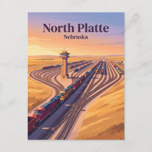 North Platte, Nebraska Postcard