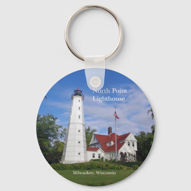North Point Lighthouse key chain (Front)