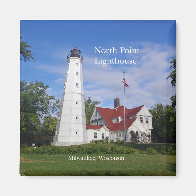 North Point Lighthouse magnet (Front)