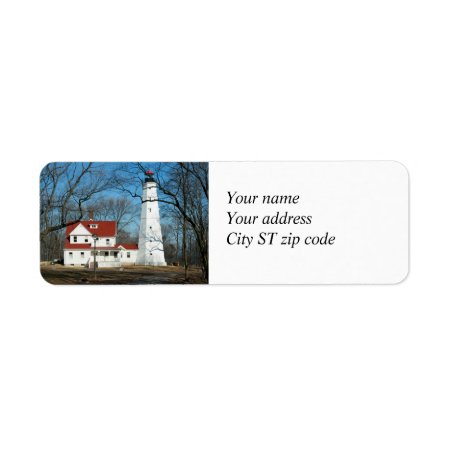 North Point Lighthouse Milw Wi Address Label