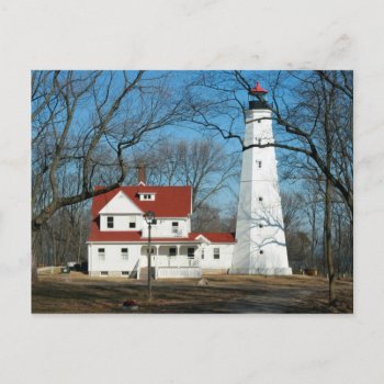 North Point Lighthouse  Milw Wi Postcard by lynnsphotos at Zazzle