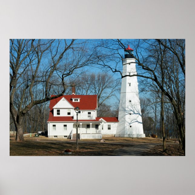 North Point Lighthouse Milw WI Poster (Front)