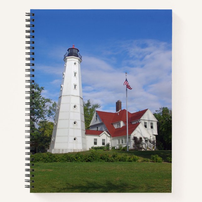 North Point Lighthouse notebook (Front)
