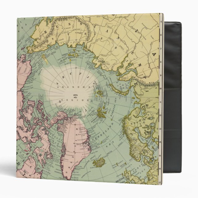 North Polar Regions 3 Ring Binder (Front/Inside)