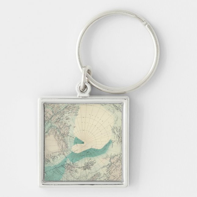North Polar regions Keychain (Front)