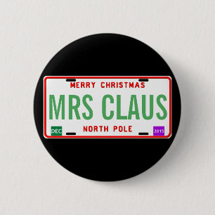 North Pole 2015 Pinback Button