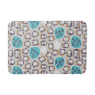 north pole bathroom mat