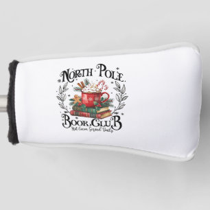 North Pole Book Club Hot Cocoa Christmas Golf Head Cover