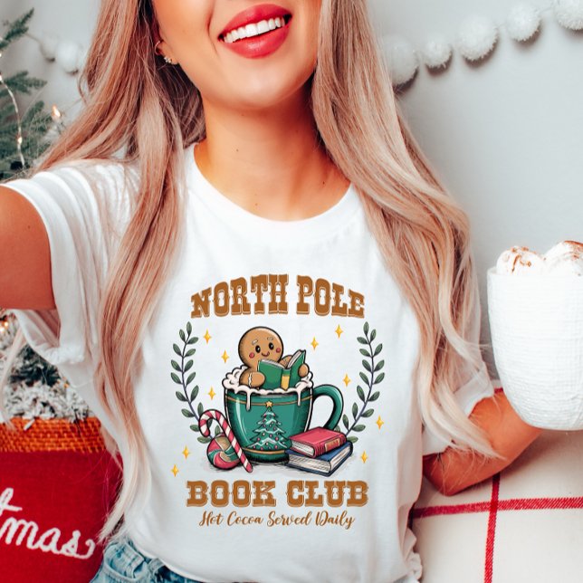 North Pole Book Club T-Shirt (Creator Uploaded)