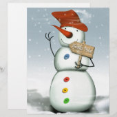 North Pole Bound Snowman (Front/Back)
