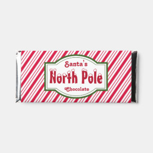North Pole Chocolate Candy Bar Gift