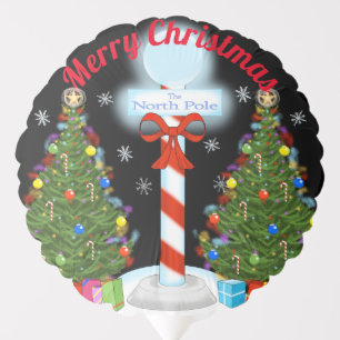 North Pole Christmas Balloon