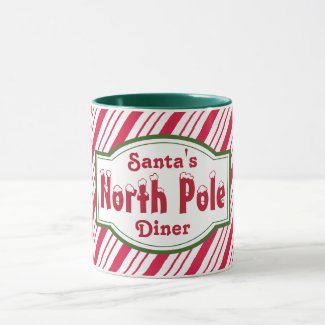 North Pole Christmas Coffee Mug