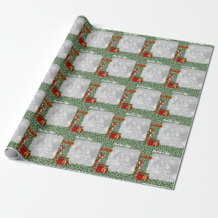 North Pole Christmas Holiday Photo Wrapping Paper