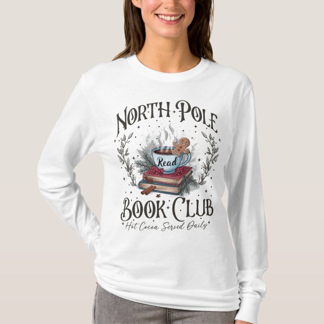 North Pole Christmas Personalized  T-Shirt (Front)