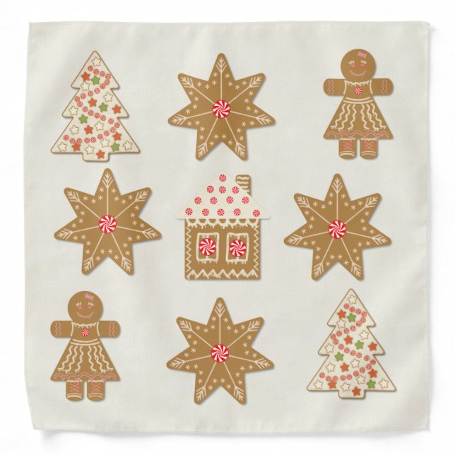 North Pole Confectionery Bandana (Front)