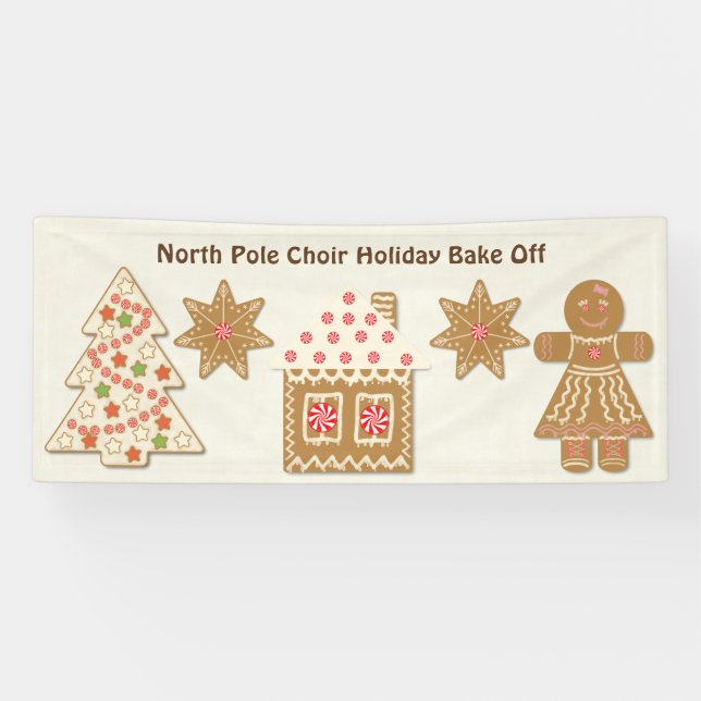 North Pole Confectionery Banner (Horizontal)