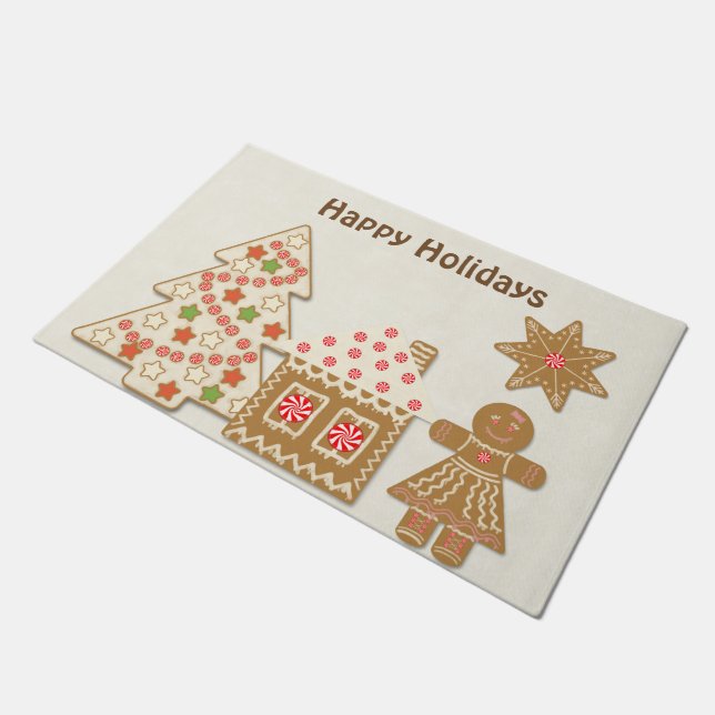 North Pole Confectionery Doormat (Angled)