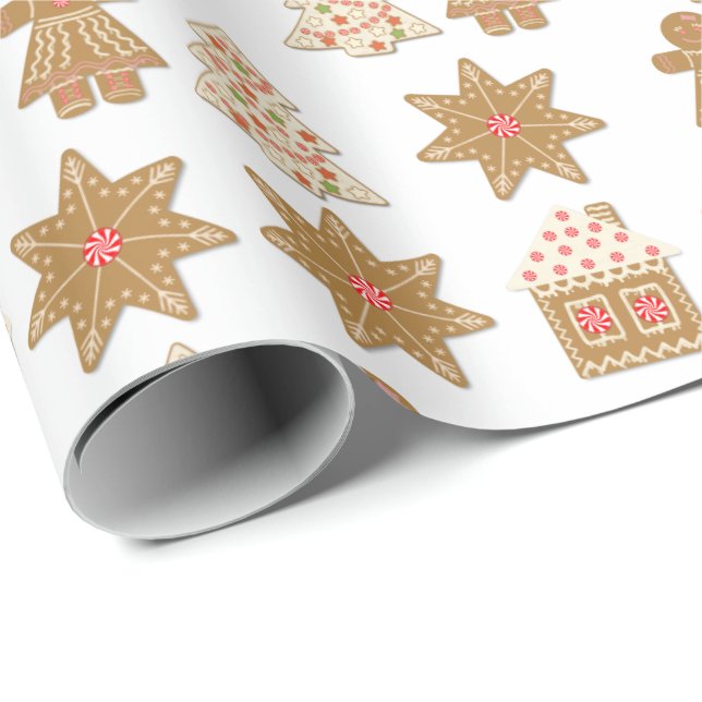 North Pole Confectionery Wrapping Paper (Roll Corner)