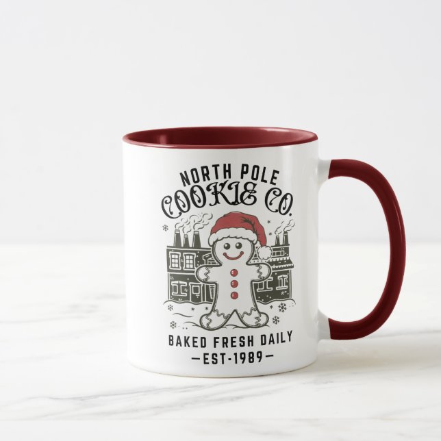 North Pole Cookie Co. Mug (Right)
