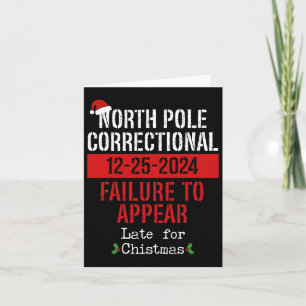 North Pole Correctional Failure To Appear Late Chr Card