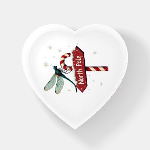 North Pole Dragonfly Paperweight