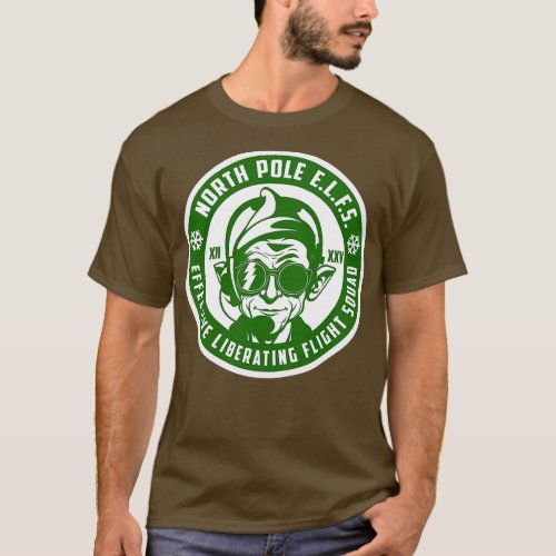 North Pole ELFS Green T_Shirt