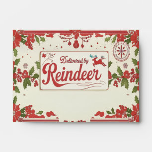 North Pole Express Envelope Santa Letter Mail