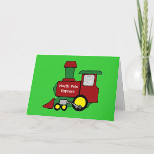 North Pole Express Holiday Card