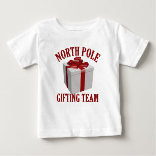North Pole Gifting Team clothing Baby T-Shirt
